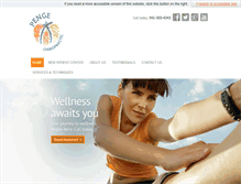 Tablet Screenshot of pengechiropractic.com